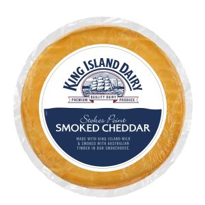 King Island Dairy smoked cheddar